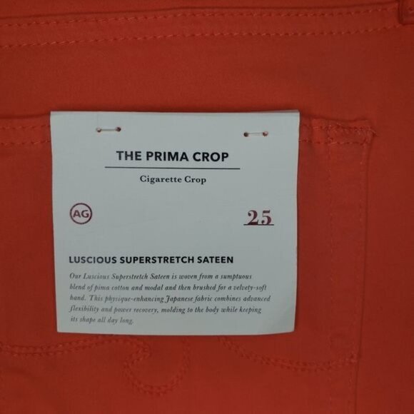 NWT AG Adriano Goldschmied | Mid Rise Cigarette Crop - Picture 7 of 15